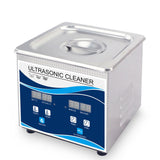 1.3L Advanced Digital Ultrasonic Jewelry Cleaner with Heating & Degas Function - Front View