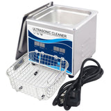 1.3L Advanced Digital Ultrasonic Jewelry Cleaner with Heating & Degas Function - Top-Down View