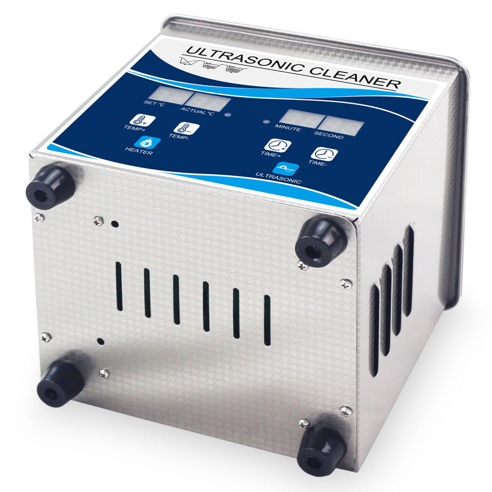 1.3L Advanced Digital Ultrasonic Jewelry Cleaner with Heating & Degas Function