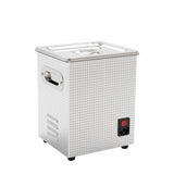 2L Digital Ultrasonic Cleaner for Jewelry and Delicate Items with Heating Function - Front View