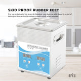 2L Digital Ultrasonic Cleaner for Jewelry and Delicate Items with Heating Function