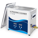 6.5L Digital Ultrasonic Jewelry Cleaner with Heating and Degas Functions - Rear View
