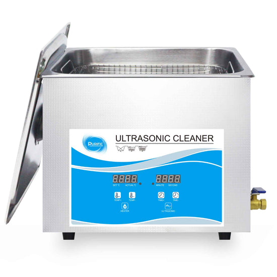 15L High-Frequency Ultrasonic Jewelry Cleaner with Digital Control and Degas Function