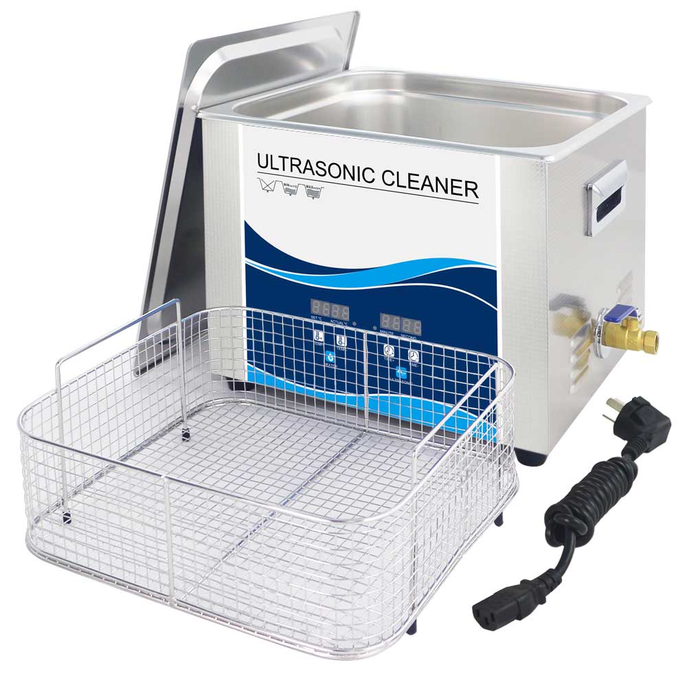 15L High-Frequency Ultrasonic Jewelry Cleaner with Digital Control and Degas Function