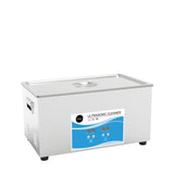 22L Ultrasonic Jewelry Cleaner with Digital Control for Superior Cleaning and Sterilization - Front View