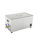 22L Ultrasonic Jewelry Cleaner with Digital Control for Superior Cleaning and Sterilization - 45-Degree Angle