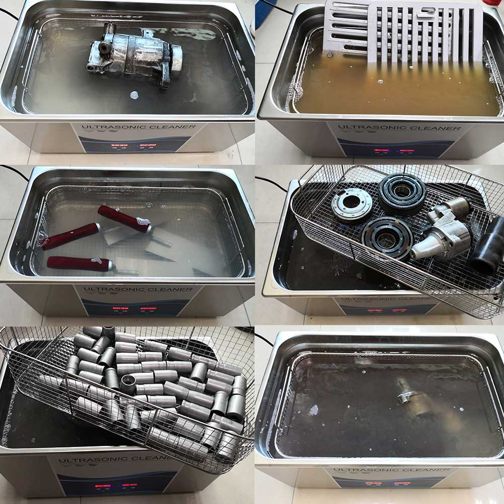 30L Professional Digital Ultrasonic Cleaner for Jewelry and Delicate Items with Heating and Degas Functions
