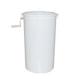 2 Frame Honey Extractor Plastic Two Manual Spinner Crank Honey Bee Beekeeping - Front View