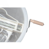 2 Frame Honey Extractor Plastic Two Manual Spinner Crank Honey Bee Beekeeping - Top-Down View