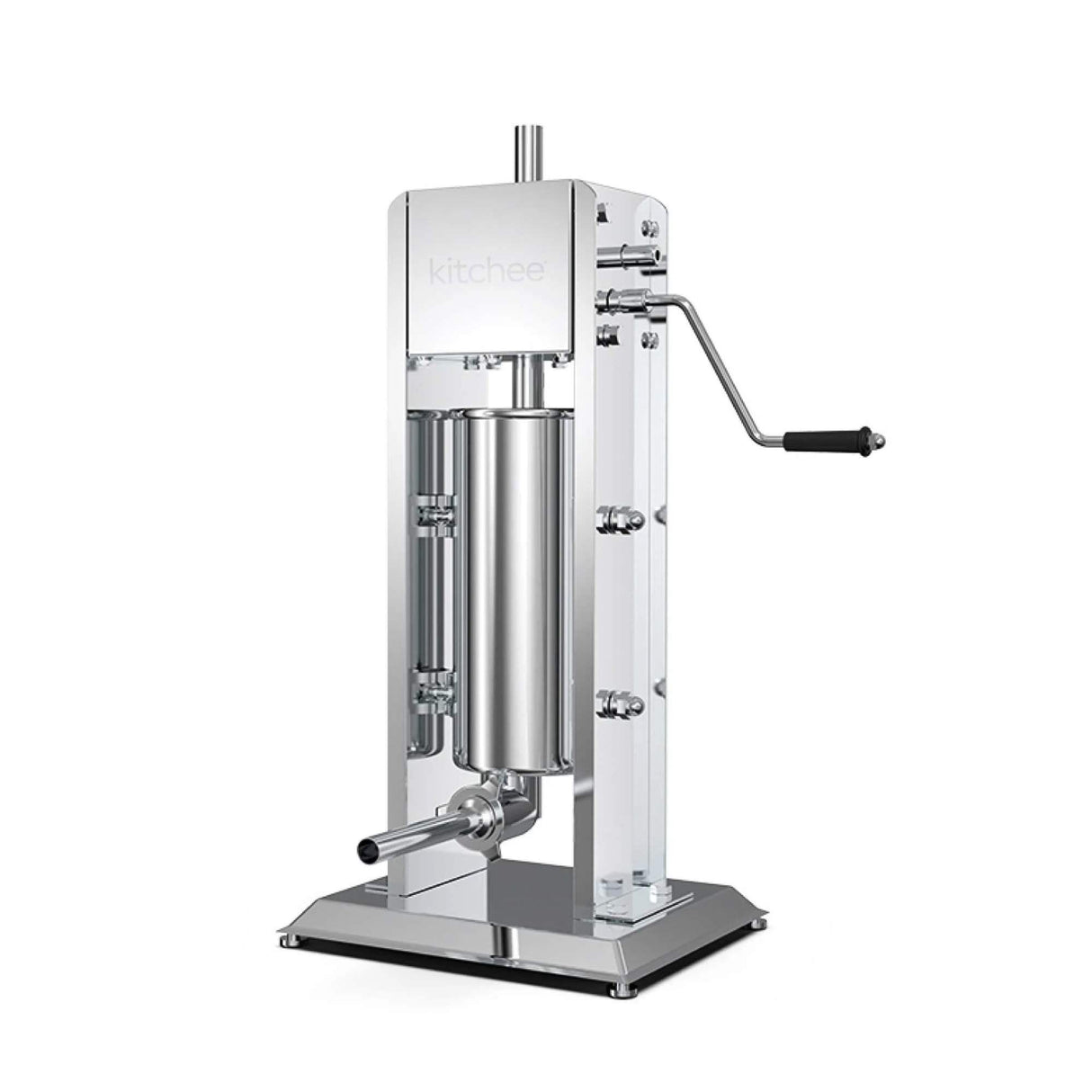 5L Stainless Steel Manual Vertical Sausage Stuffer - Durable Meat Filling Machine