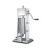 5L Stainless Steel Manual Vertical Sausage Stuffer - Durable Meat Filling Machine