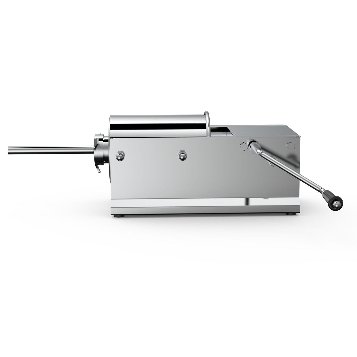 3L Stainless Steel Manual Sausage Stuffer - Horizontal Meat Press Machine