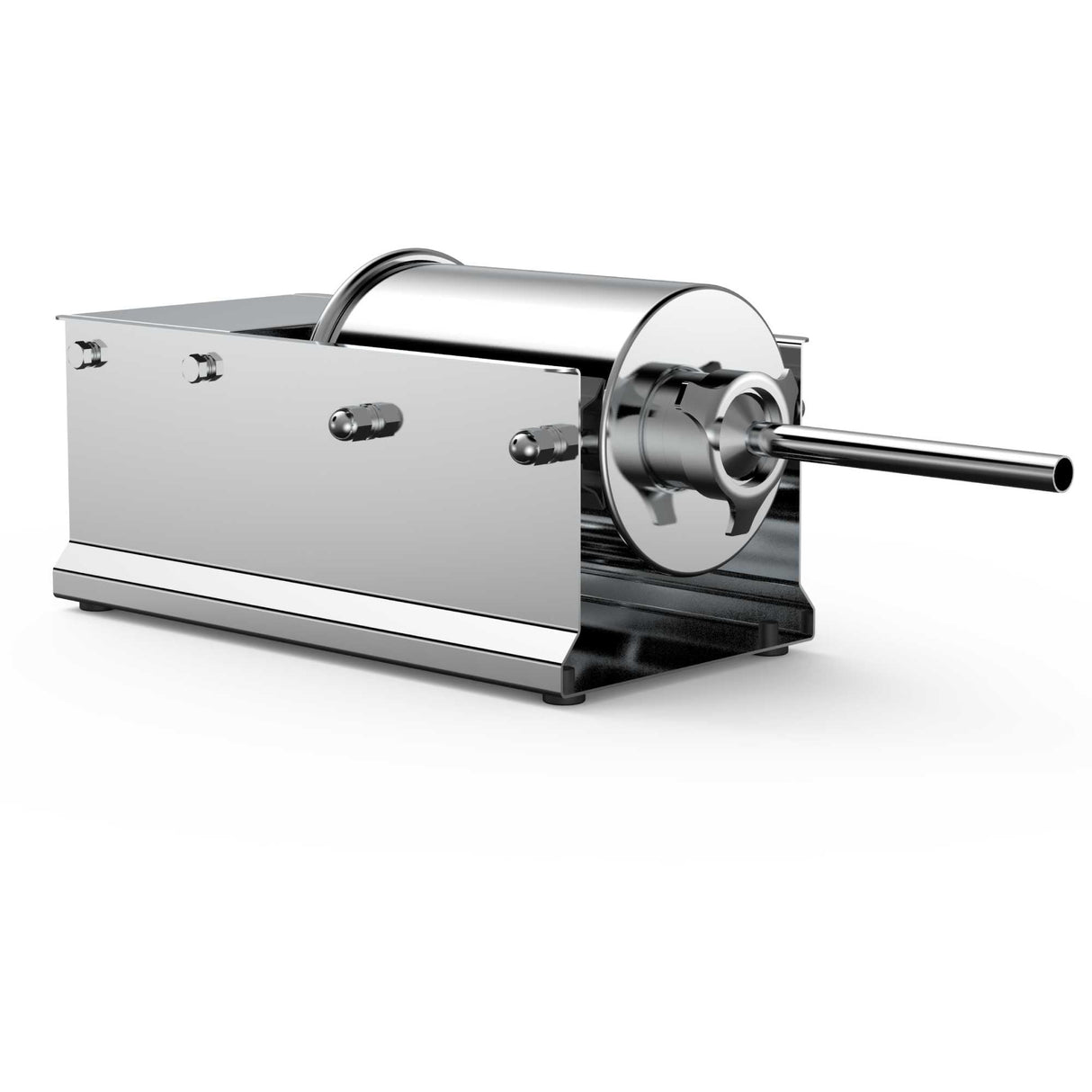 3L Stainless Steel Manual Sausage Stuffer - Horizontal Meat Press Machine