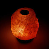 12V 12W 1-2kg Himalayan Pink Salt Diffuser Essential Oil Lamp Aromatherapy On/Off - Close-Up Angle