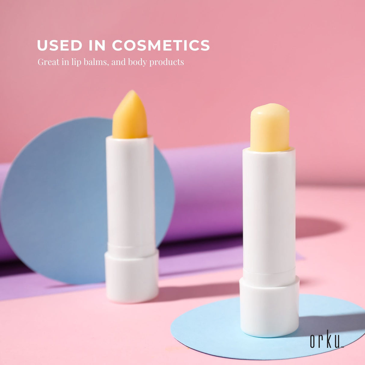 100g Orku Organic Beeswax Pellets Yellow - Cosmetic Grade Quality Pure Bees Wax