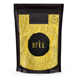 Orku 1Kg Organic Beeswax Pellets Yellow - Cosmetic Grade Pure Bees Wax Pastilles