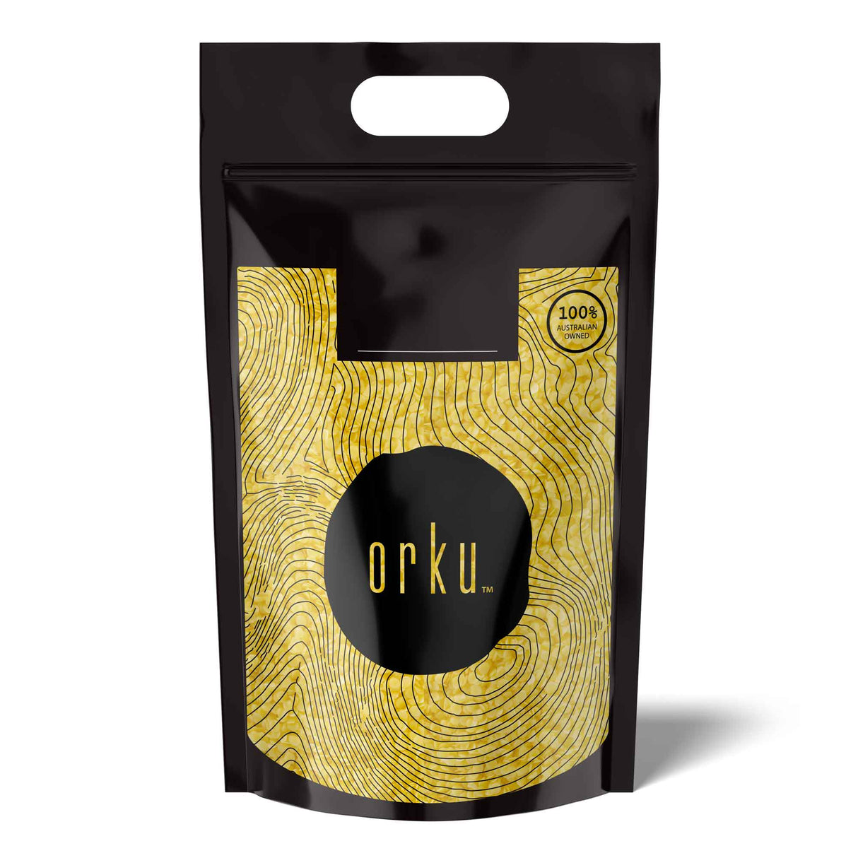 Orku 2Kg Organic Beeswax Pellets Yellow - Cosmetic Grade Pure Bees Wax Pastilles