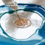 2.5Kg Orku Organic Beeswax Pellets Yellow Tub - Cosmetic Quality Pure Bees Wax - Low Angle