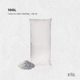 100L Perlite Coarse Premium Soil Expanded Medium Plants Hydroponics Bulk - Low Angle