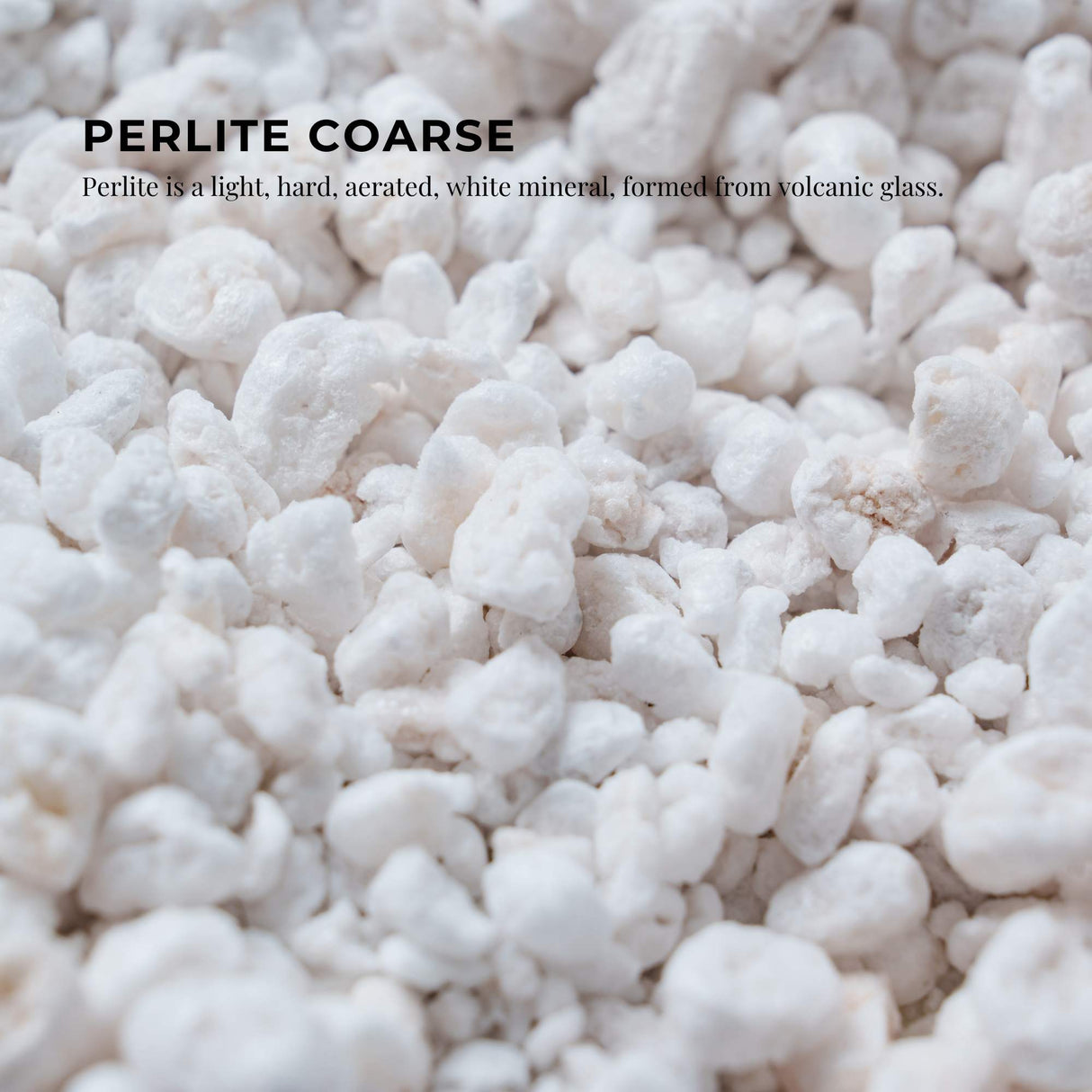 Orku 100L Perlite Coarse Premium Soil Expanded Medium Plants Hydroponics Bulk