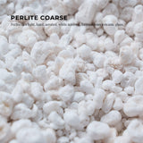 Orku 100L Perlite Coarse Premium Soil Expanded Medium Plants Hydroponics Bulk - Side View