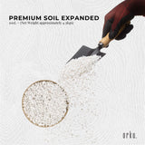 Orku 100L Perlite Coarse Premium Soil Expanded Medium Plants Hydroponics Bulk - Top-Down View
