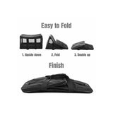 Pet Travel Bag Dog Cat Puppy Portable Foldable Carrier Large Shoulder Black Sac - Top-Down View