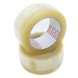 6x Clear Hotmelt Packaging Tape 48mmx75m Heavy Duty Shipping Packing Adhesive - Front View