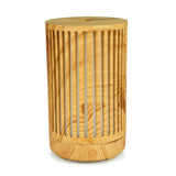 Remote Control Essential Oil Diffuser - 200ml Ultrasonic Aromatherapy Humidifier with Color-Changing Light - Front View