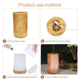 Remote Control Essential Oil Diffuser - 200ml Ultrasonic Aromatherapy Humidifier with Color-Changing Light - Extra Image