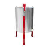 2 Frame Honey Extractor Stainless Manual Spinner Crank Honey Bee Hive Beekeeping - Front View