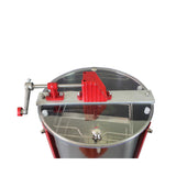 2 Frame Honey Extractor Stainless Manual Spinner Crank Honey Bee Hive Beekeeping - Side View