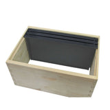 10x Beehive Plastic Frames Foundations Langstroth Bee Hive Deep Box Beekeeping - 45-Degree Angle