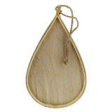 Bamboo Mason Beehive House Pollinator Tear Drop Bee Nest Hive Garden Beekeeping - Side View