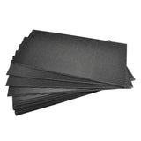10x Wood Frames Plastic Foundations Unassembled Deep Hive Brood Frame Beekeeping - Top-Down View