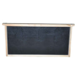 10x Wood Frames Plastic Foundations Unassembled Deep Hive Brood Frame Beekeeping - Rear View