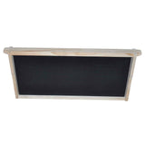 20x Timber Frames Plastic Foundations Assembled Wood Deep Hive Frame Beekeeping - Front View