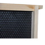 20x Timber Frames Plastic Foundations Assembled Wood Deep Hive Frame Beekeeping - Side View