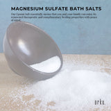 Orku 2Kg Epsom Salt - USP Grade Magnesium Sulfate Body Bath Salts - Rear View