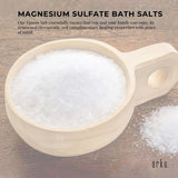 Orku 20Kg USP Epsom Salt Crystals - Magnesium Sulphate Bath Garden Household Use - Rear View