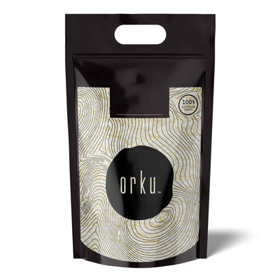 Orku 5Kg Pure Beeswax Pellets White BP Grade Refined Beads - Candle Cosmetic DIY