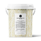 Orku 700g Pure Beeswax Pellets White BP Grade Refined Bead - Candle Cosmetic Tub