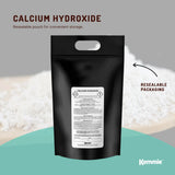 Kemmie Bulk 10Kg Calcium Hydroxide Powder - Food Grade Pickling Lime Slaked FCC - 45-Degree Angle