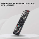 Chunghop Universal TV Remote Control Compatible with Hisense LCD Smart HD Plasma - Front View