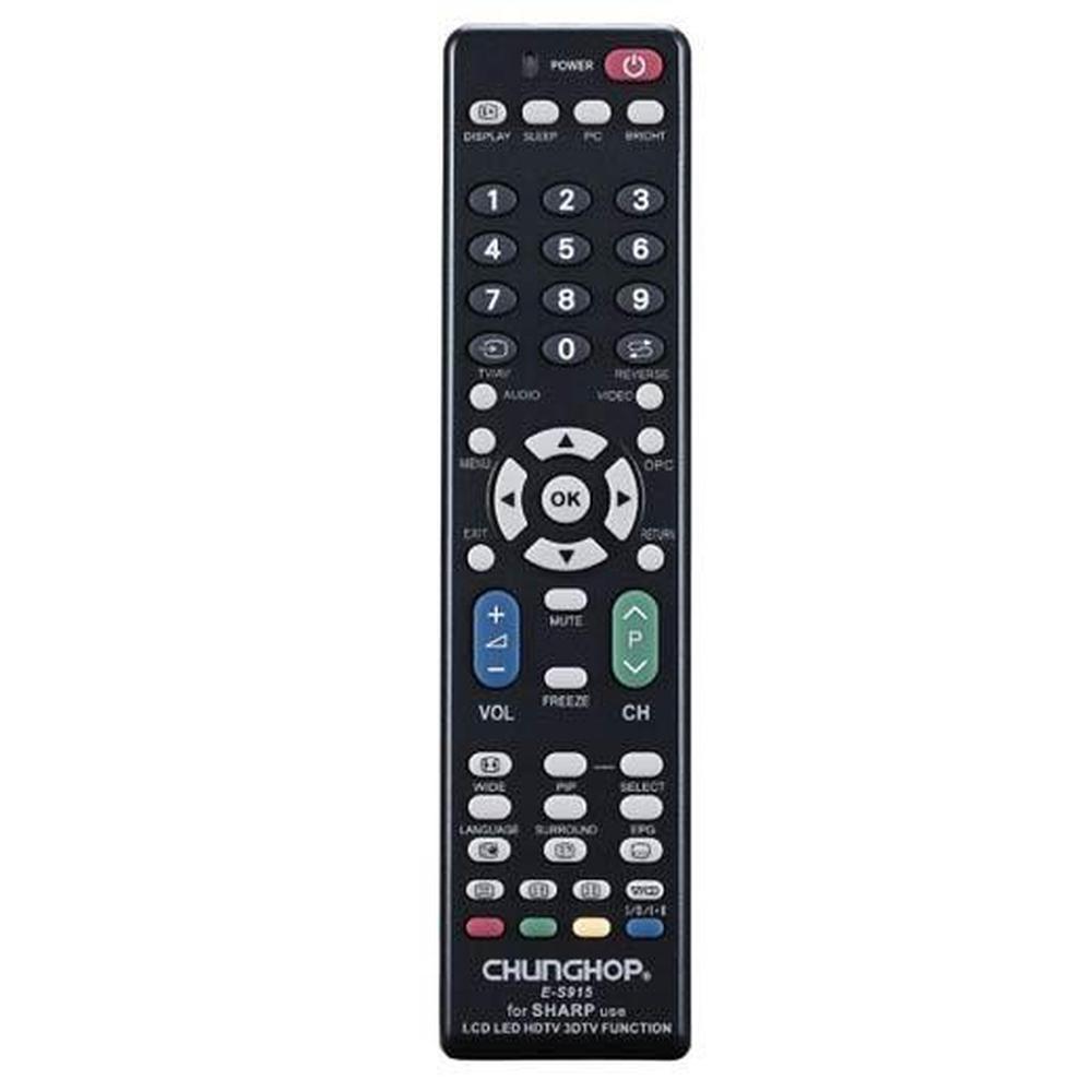 Versatile Universal Remote Control for Sharp LCD, LED, Smart, and Plasma TVs