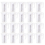 20x 500ml Measuring Jug Strong Clear Plastic Propylene BPA 5 Food Grade Pro-Jug