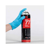 3M Super 77 Spray Adhesive Classic 375g Multipurpose Strong Industrial Glue Can - Side View