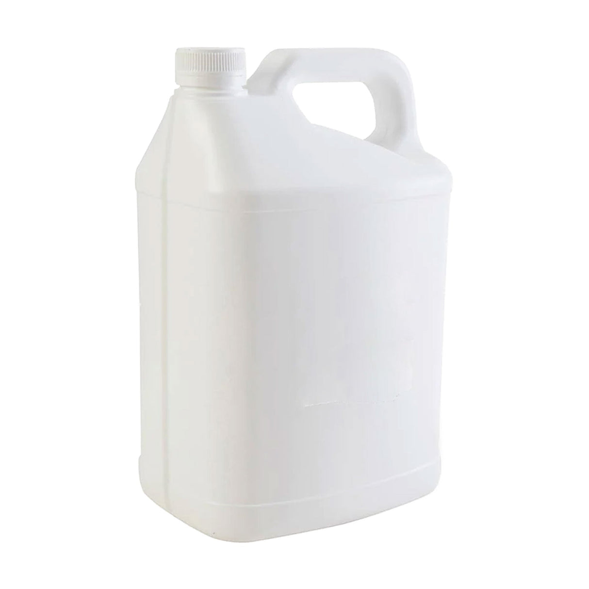 Set of 10 Heavy Duty 5L White HDPE Jerry Cans with Tamper Evident Caps for Hazardous Material Storage