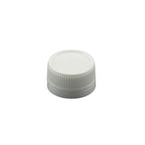 Set of 10 Heavy Duty 5L White HDPE Jerry Cans with Tamper Evident Caps for Hazardous Material Storage - Side View