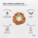 Orku 500ml Sweet Almond Oil 100% Pure Refined Cosmetic Carrier Skin Hair - Rear View